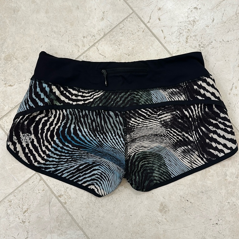 lululemon seawheeze speed short 2.5” size 6